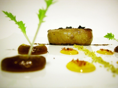 Restaurante Eguzki Foie asado